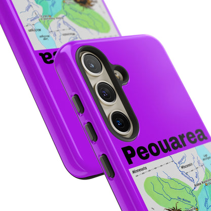 Peoria Phone Case — 'Peouarea' Dreamcatcher Shield Design