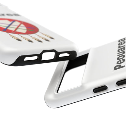 Peoria Phone Case — 'Peouarea' Dreamcatcher Shield Design