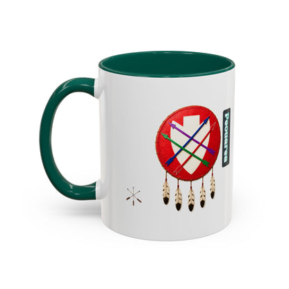 Peoria Powawera Dreamcatcher Coffee Mug — Colorful 11oz & 15oz Ceramic