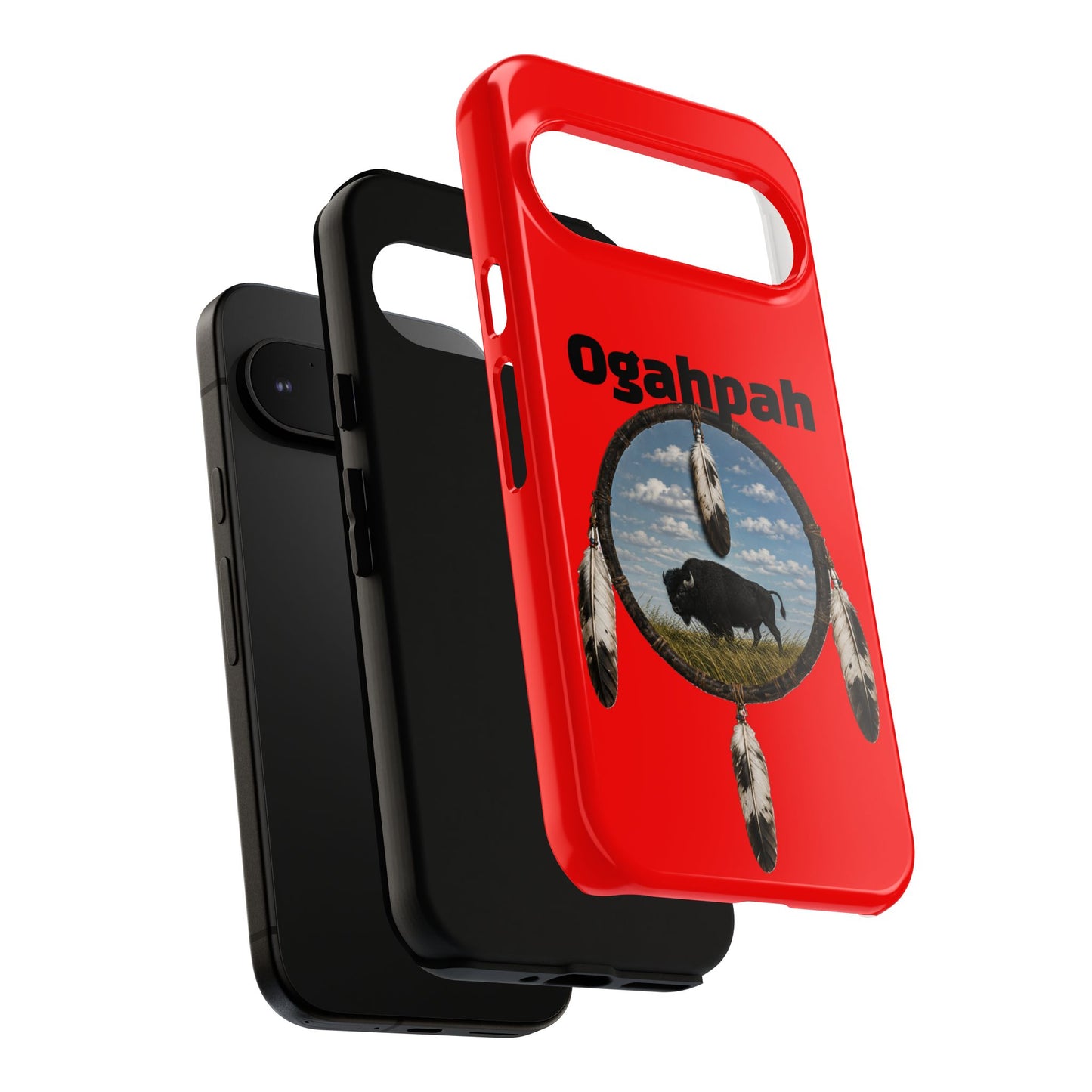 Quapaw Ogahpah Buffalo Phone Case — Native-Inspired Tough Case