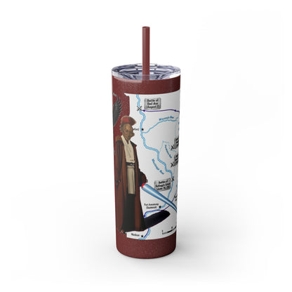 Blackhawk Skinny Tumbler 20oz – "BlackHawk could teach Yoda" Design