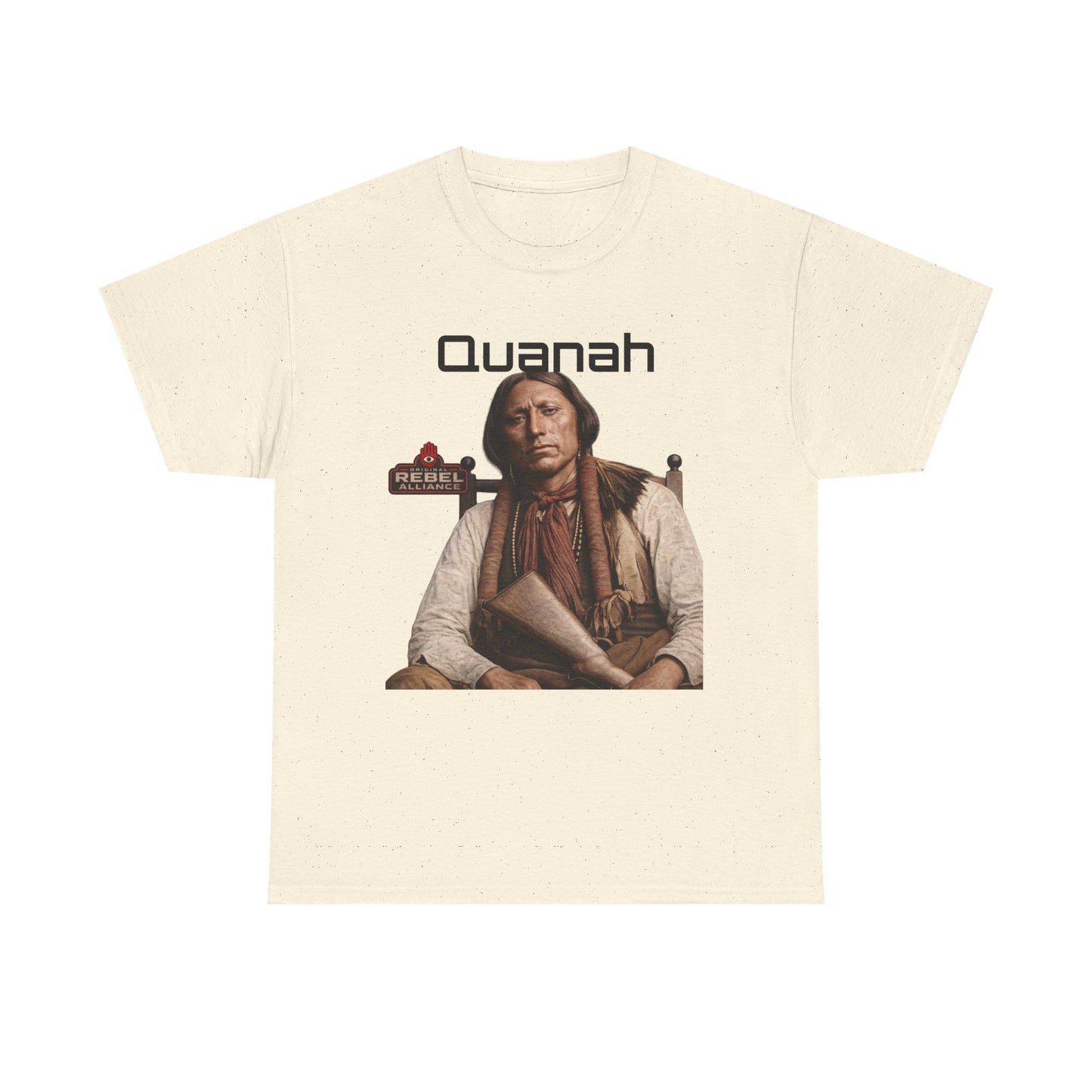 Quanah Tee — Vintage Native American Portrait Graphic T-Shirt
