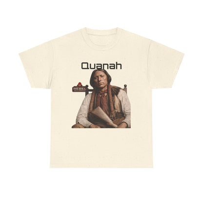 Quanah Tee — Vintage Native American Portrait Graphic T-Shirt