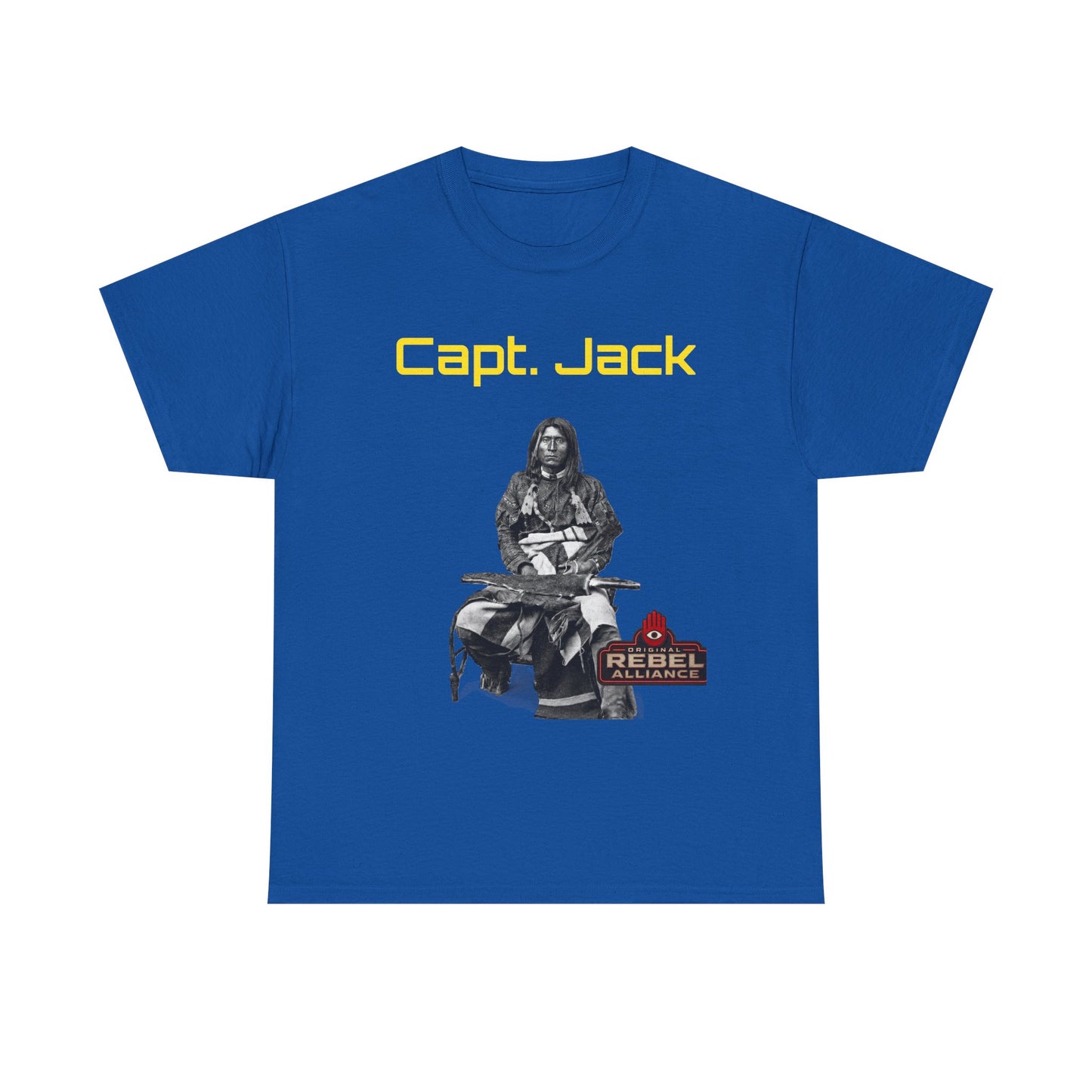 Capt. Jack Graphic Tee — Rebel Archer Vintage Arrow Back Print