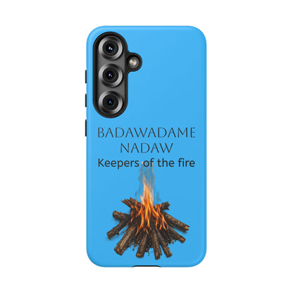 Pottawatomi Tough Cases: 'Badawadame Nadaw' Campfire & Tools Phone Case