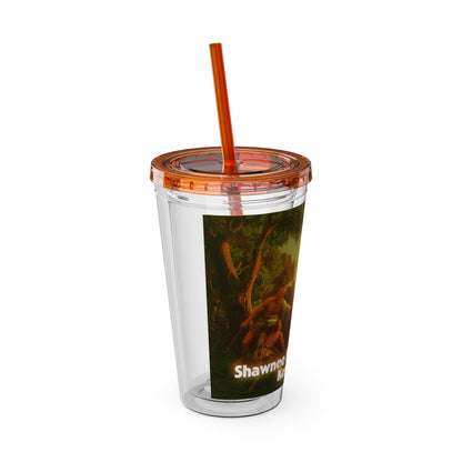 Shawnee East Sunsplash Tumbler with Straw, 16oz