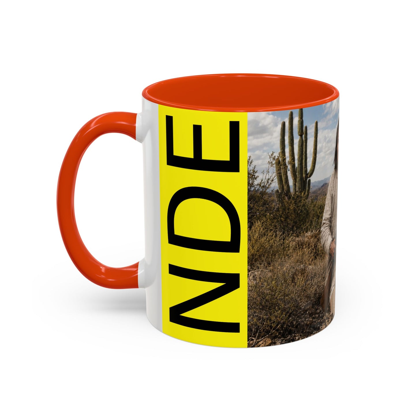 Ft. Sill Apache Desert Scene Coffee Mug — 'N'de' Southwest Landscape 11/15oz