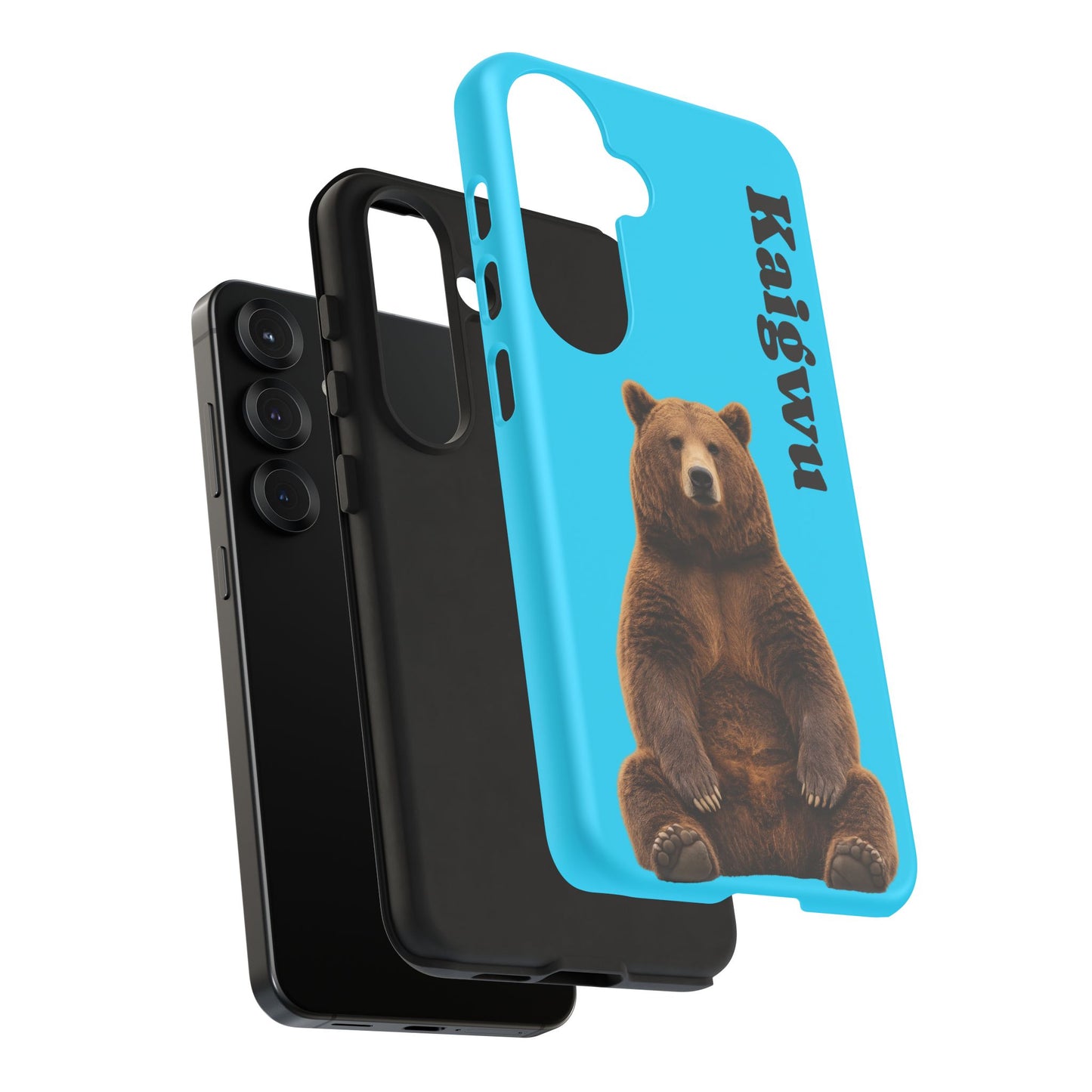 Kiowa Tough Cases: Personalized Kaigwu Tough Phone Case with Horse Rider Design