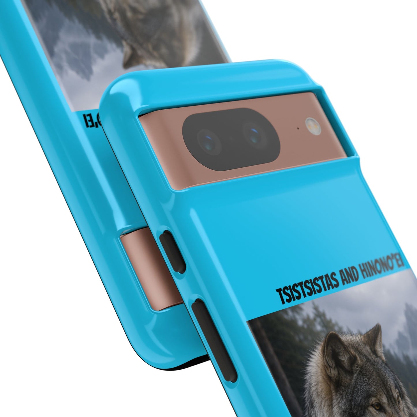 Cheyenne Arapaho Phone Case — 'Tsistsistas and Nihonnei' Protective Silicone Cover