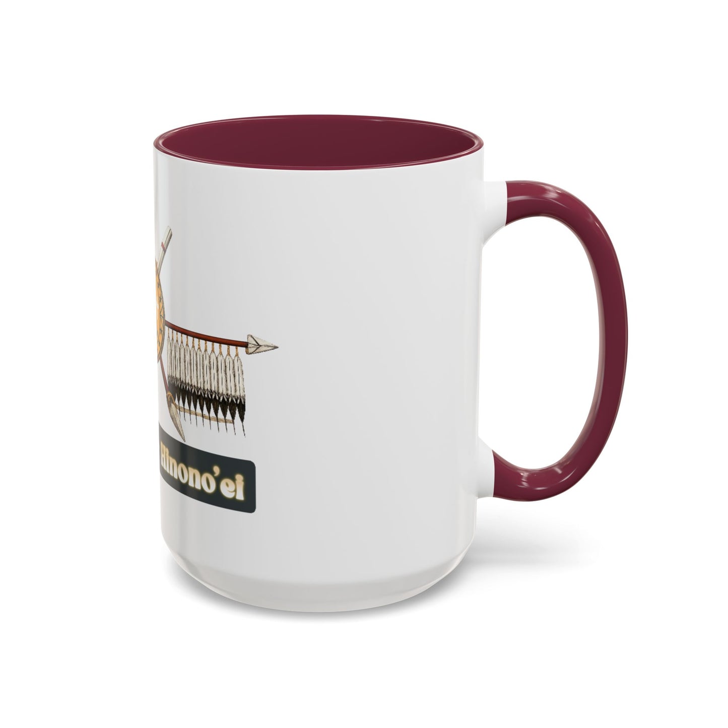 Cheyenne Arapaho Native Heritage Shield Coffee Mug – 'Tsistsistas / Hinono’ei' 11oz & 15oz