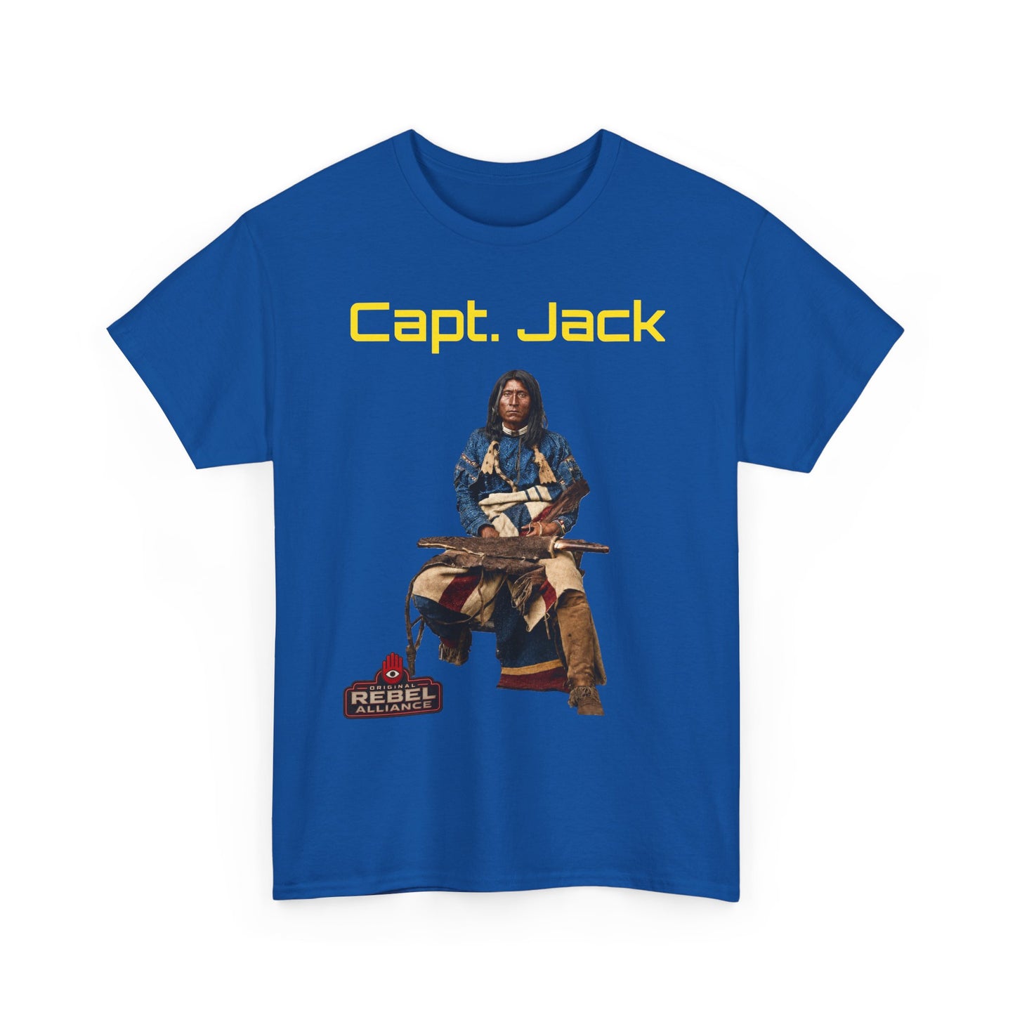 Capt. Jack Graphic Tee — Vintage Captain Illustration Shirt