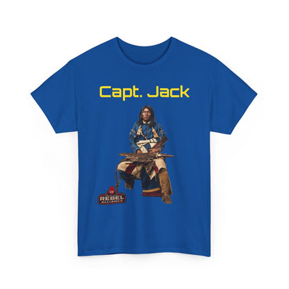 Capt. Jack Graphic Tee — Vintage Captain Illustration Shirt