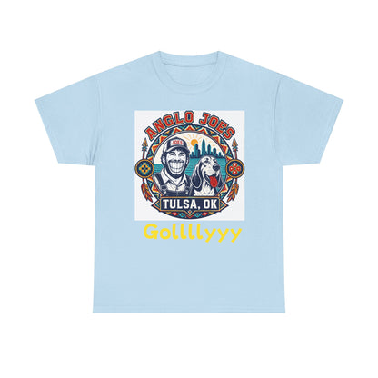 Tulsa Anglo Joe’s Tee — 'Gollllyyy' Retro Sports Graphic T-Shirt