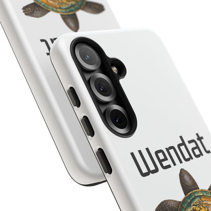 Wyandotte Wendat Turtle Phone Case — Indigenous Turtle Shield Design