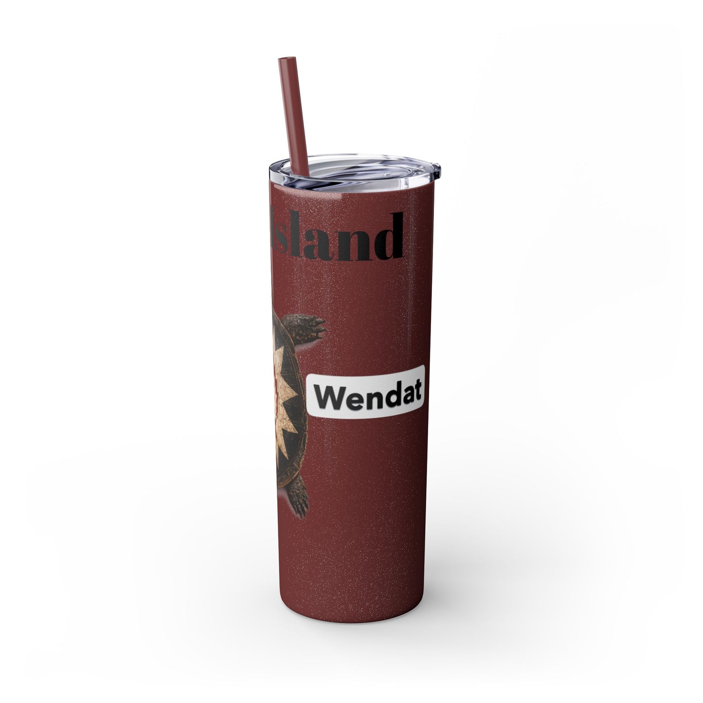 Wyandotte Skinny Tumbler with Straw, 20oz