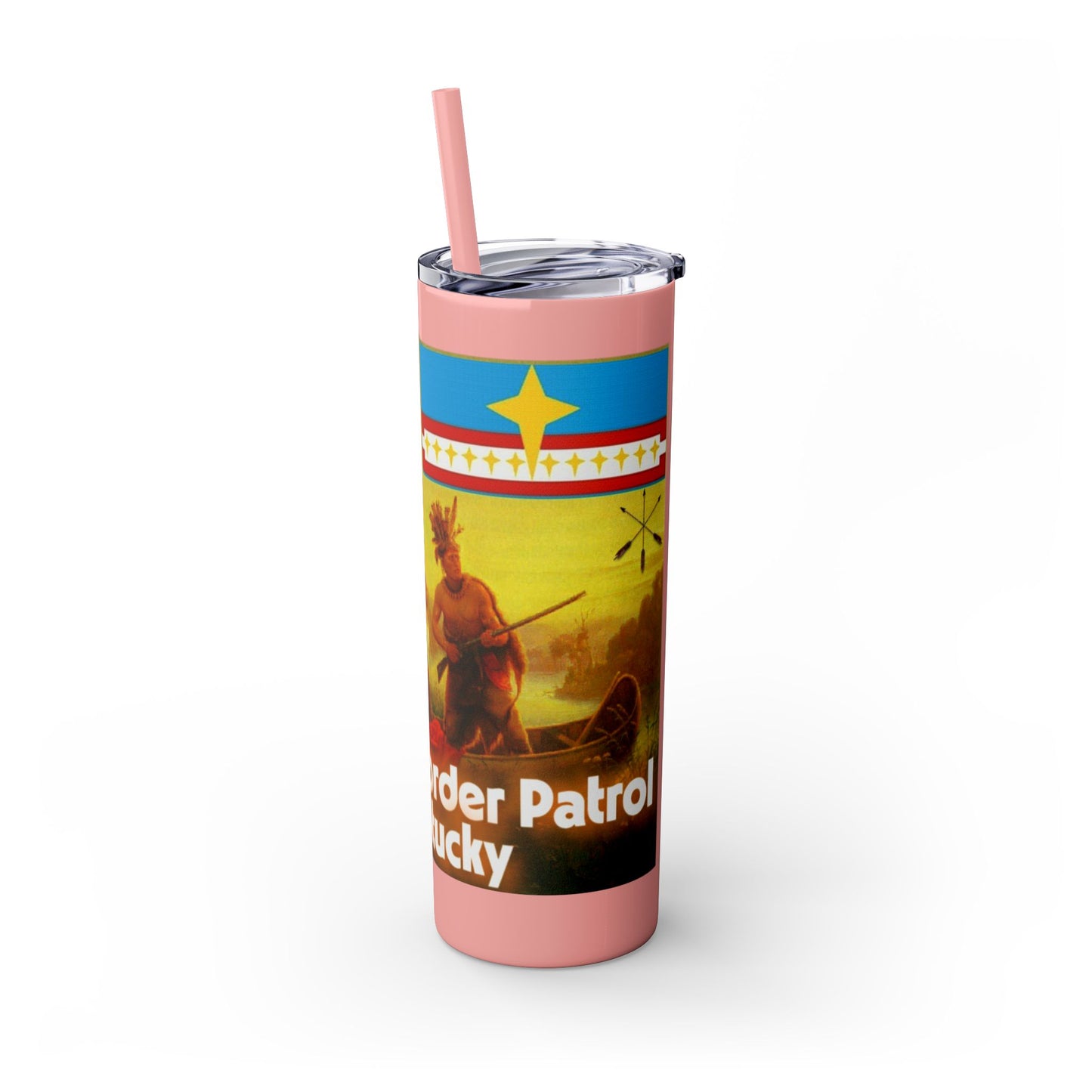 Shawnee N Skinny Tumbler with Straw, 20oz