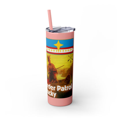 Shawnee N Skinny Tumbler with Straw, 20oz