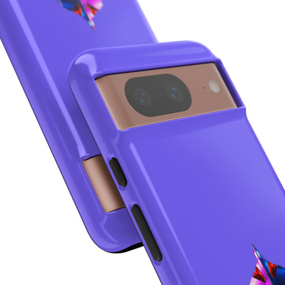 Tonkawa Phone Case — Tonkkaweya Sunrise Design (Protective Purple Hard Shell)