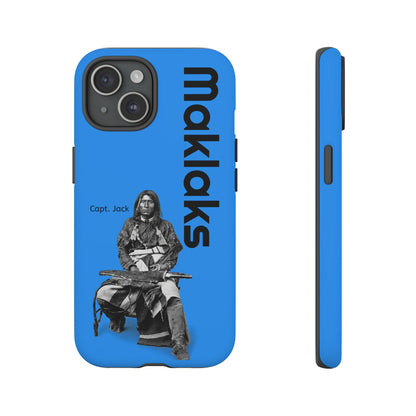 Modoc Blue 'Maklaks' Tough Phone Case with Eagle Drum Design