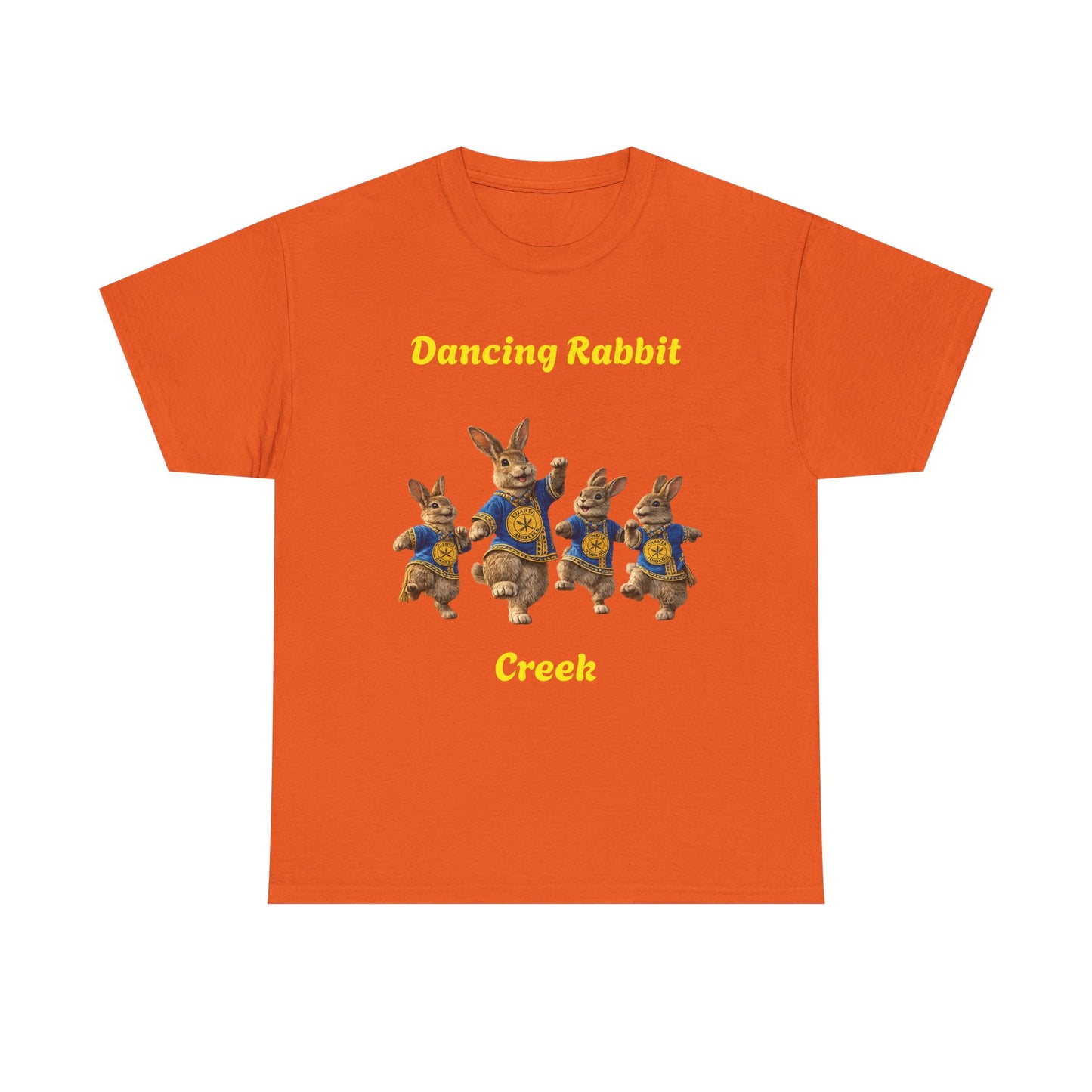 Dancing Rabbit Creek Tee — Vintage Dancing Bunnies Graphic T-Shirt