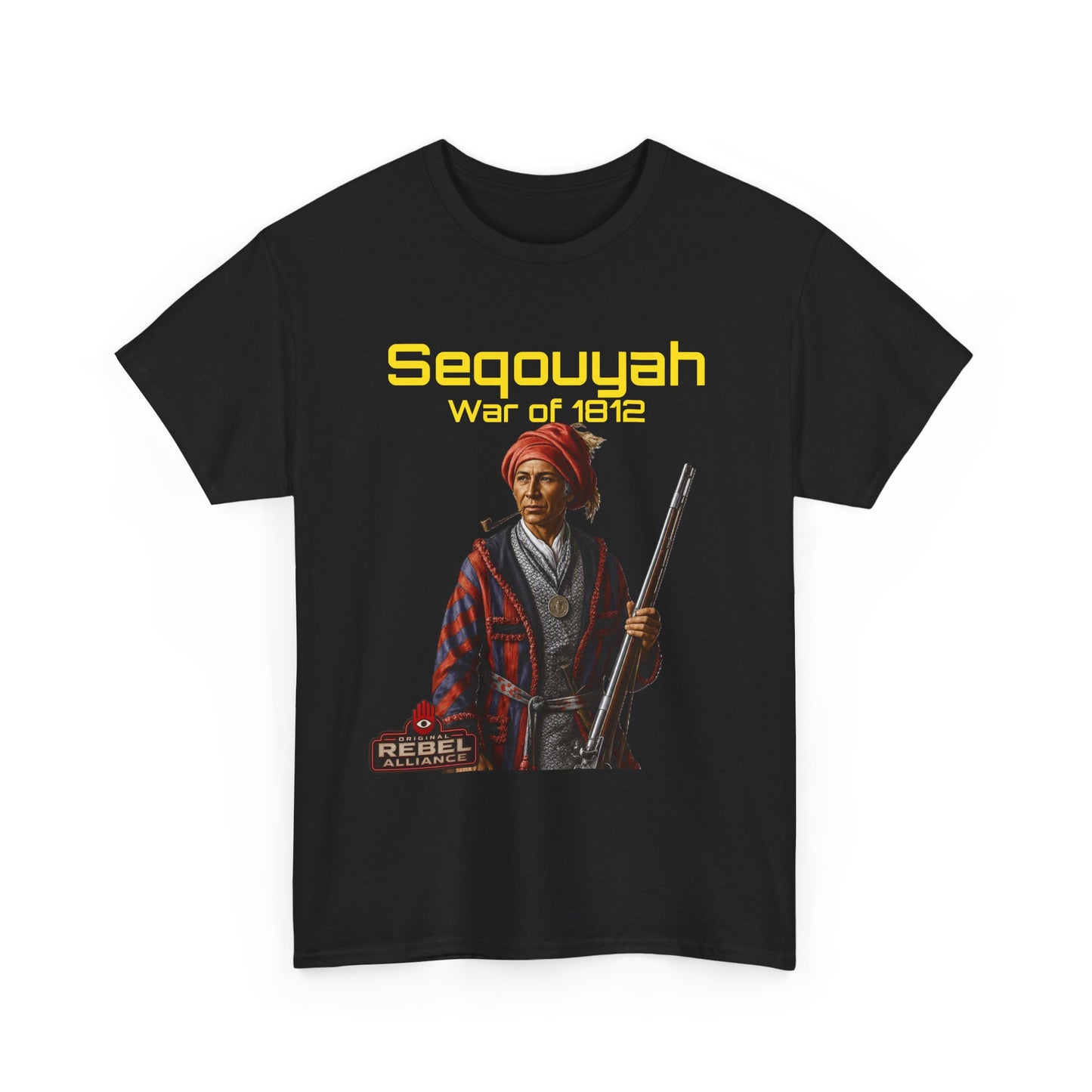 Sequoyah War of 1812 T-Shirt — Native American Historical Tee