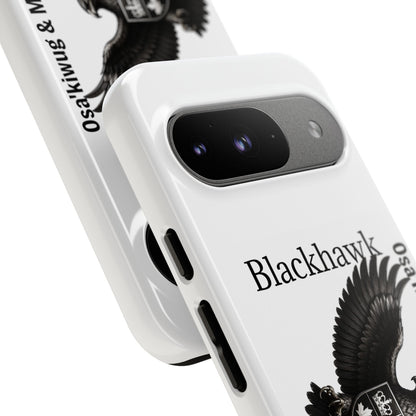 Sac&Fox Phone Case — 'Blackhawk' Raven Crest Protective Tough Case