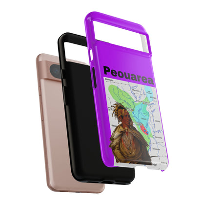 Peoria Phone Case — 'Peouarea' Dreamcatcher Shield Design
