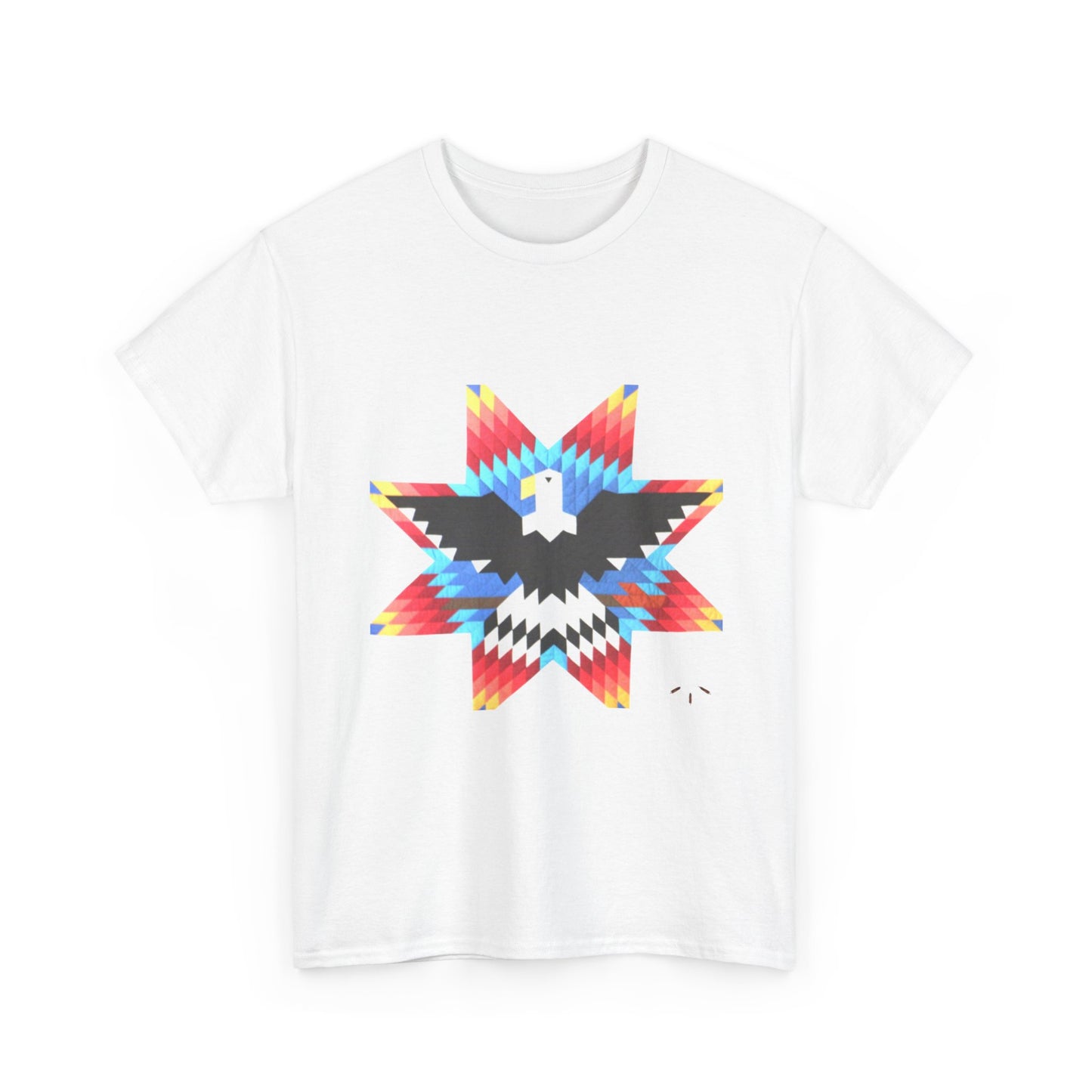 Native Star Eagle Graphic Tee with Arrow Backprint