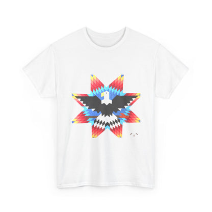 Native Star Eagle Graphic Tee with Arrow Backprint