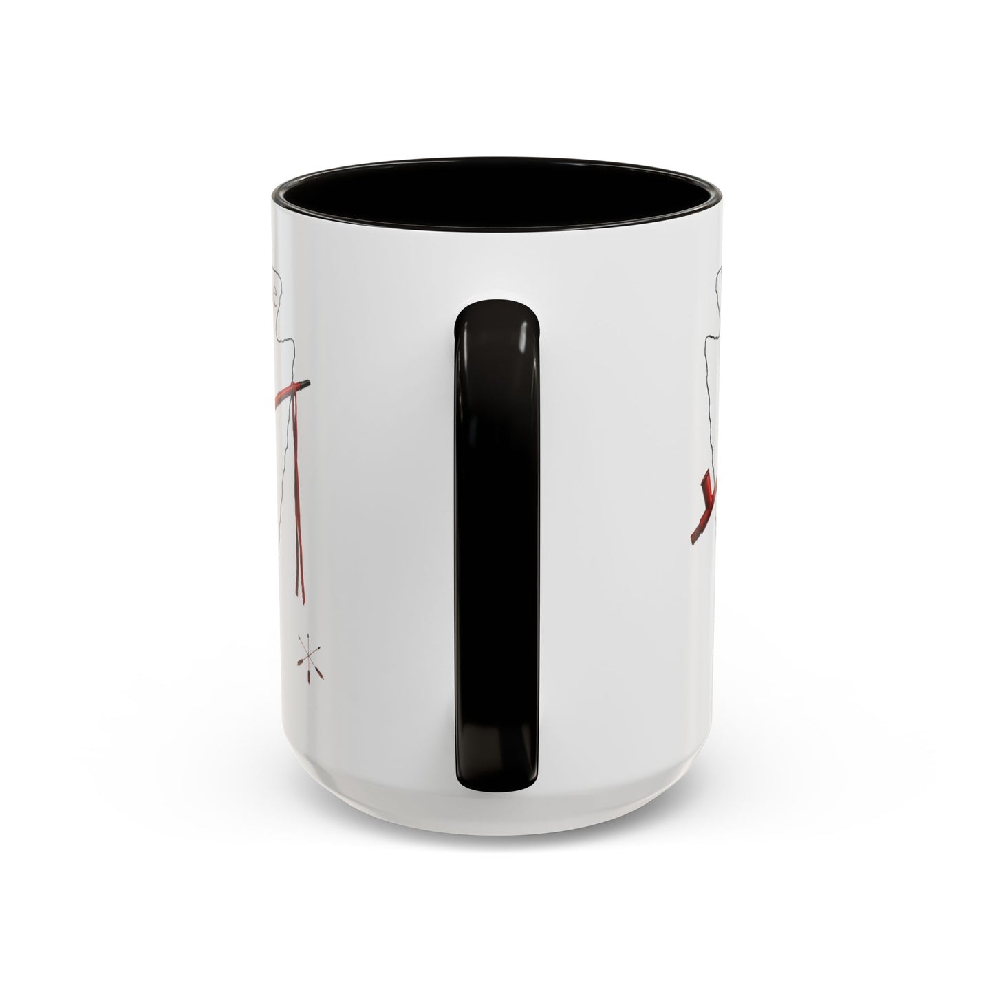 Osage Wazhazhe Tribal Feather Mug (11oz & 15oz) — Native-Inspired Coffee Cup
