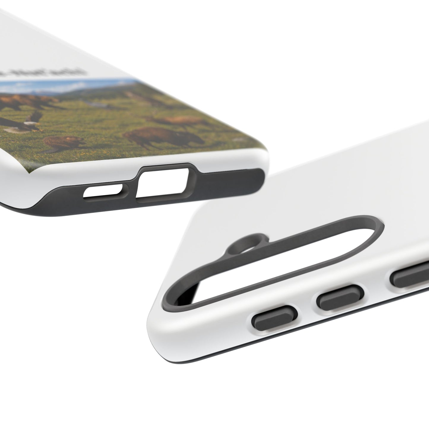 Otoe-Missouria Phone Tough Case — Bold 'Tough Cases' Graphic Protective Cover