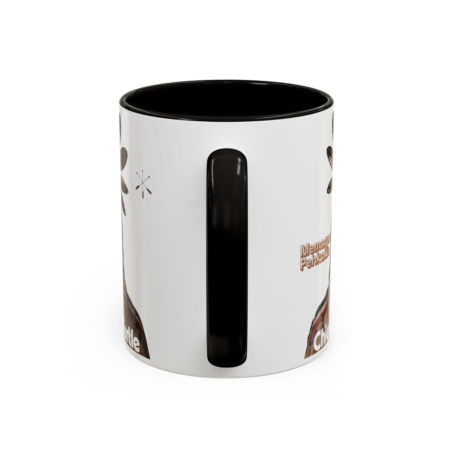 Miami Ceramic Mug — 'Chief Little Turtle' Native Warrior Portrait (11oz & 15oz)