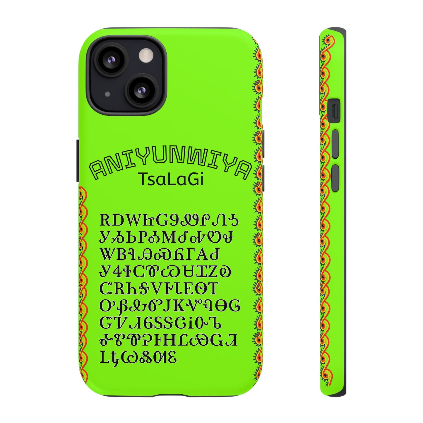Cherokee Phone Case — Anityuniwya TsaLaGi Star Design (Protective Tough Case)