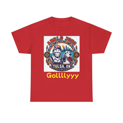 Tulsa Anglo Joe’s Tee — 'Gollllyyy' Retro Sports Graphic T-Shirt
