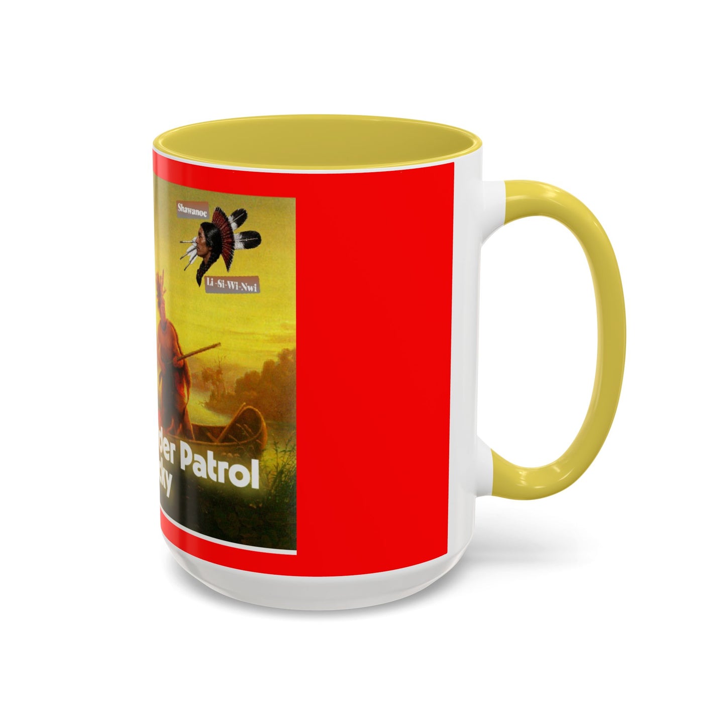Shawnee Absentee Border Patrol Colorful Mugs (11oz, 15oz)