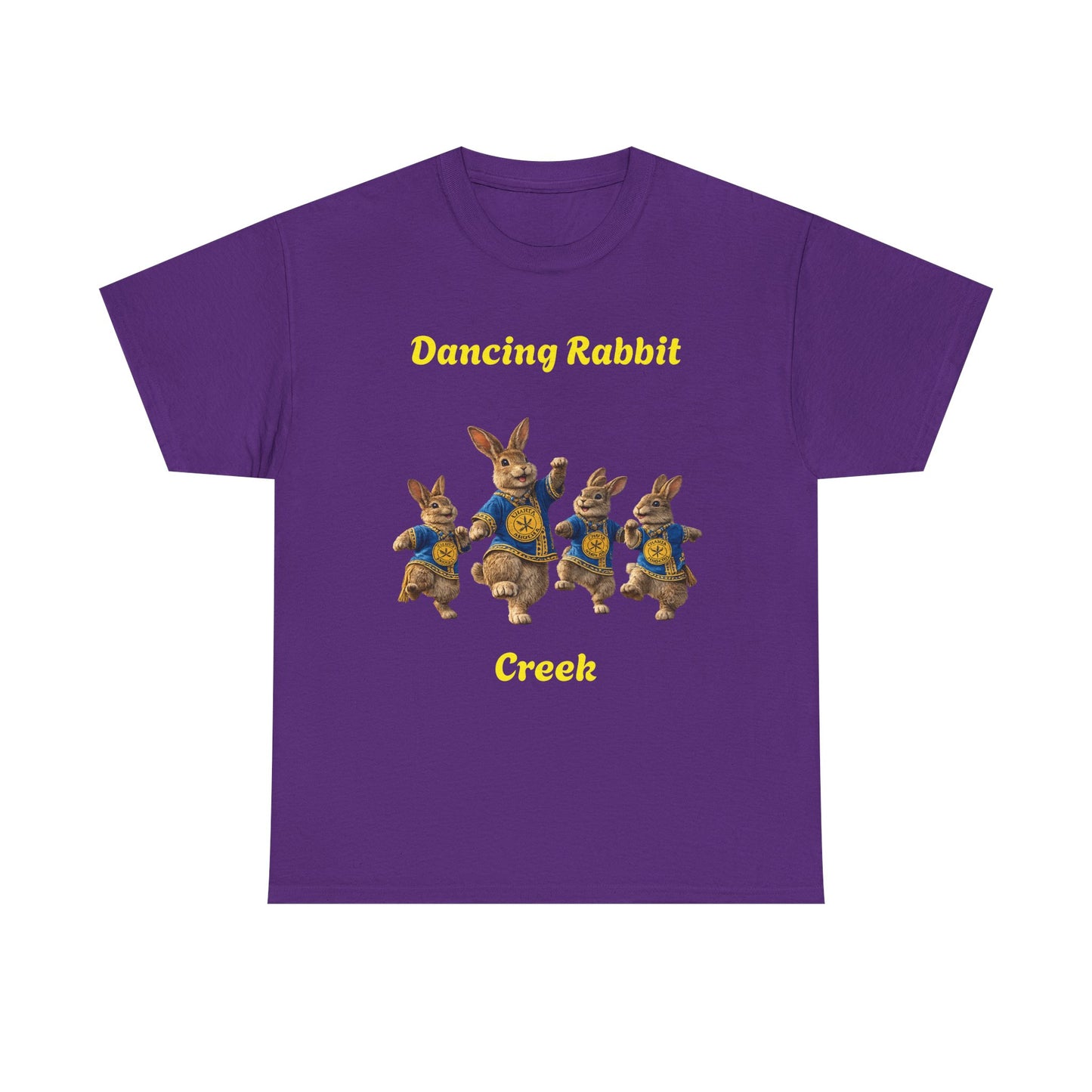 Dancing Rabbit Creek Tee — Vintage Dancing Bunnies Graphic T-Shirt