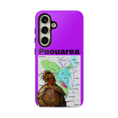 Peoria Phone Case — 'Peouarea' Dreamcatcher Shield Design