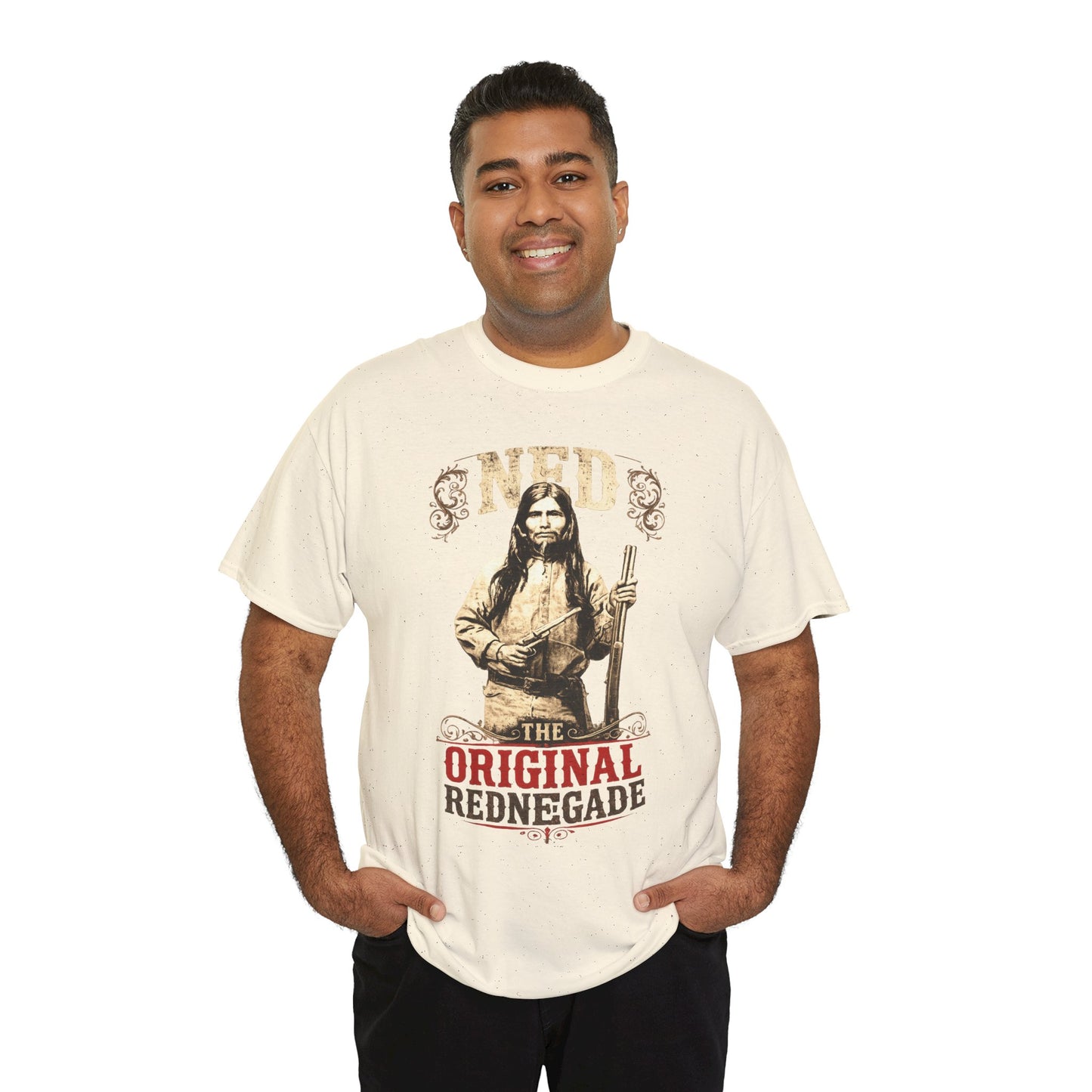 "Ned: The Original Renegade" Vintage Western Graphic Tee