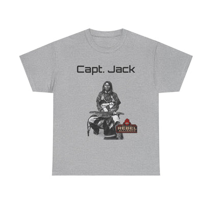 Capt. Jack Graphic Tee — Rebel Archer Vintage Arrow Back Print