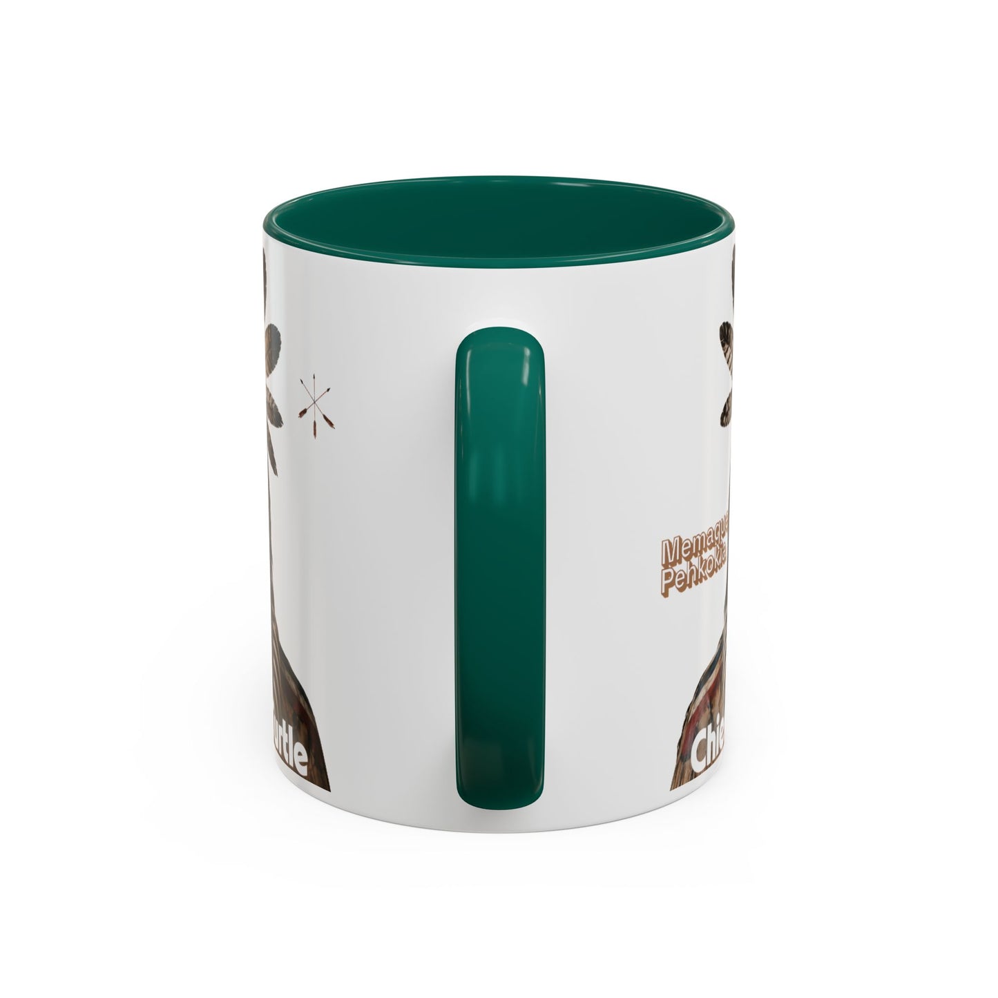 Miami Ceramic Mug — 'Chief Little Turtle' Native Warrior Portrait (11oz & 15oz)