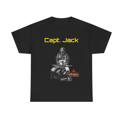 Capt. Jack Graphic Tee — Rebel Archer Vintage Arrow Back Print