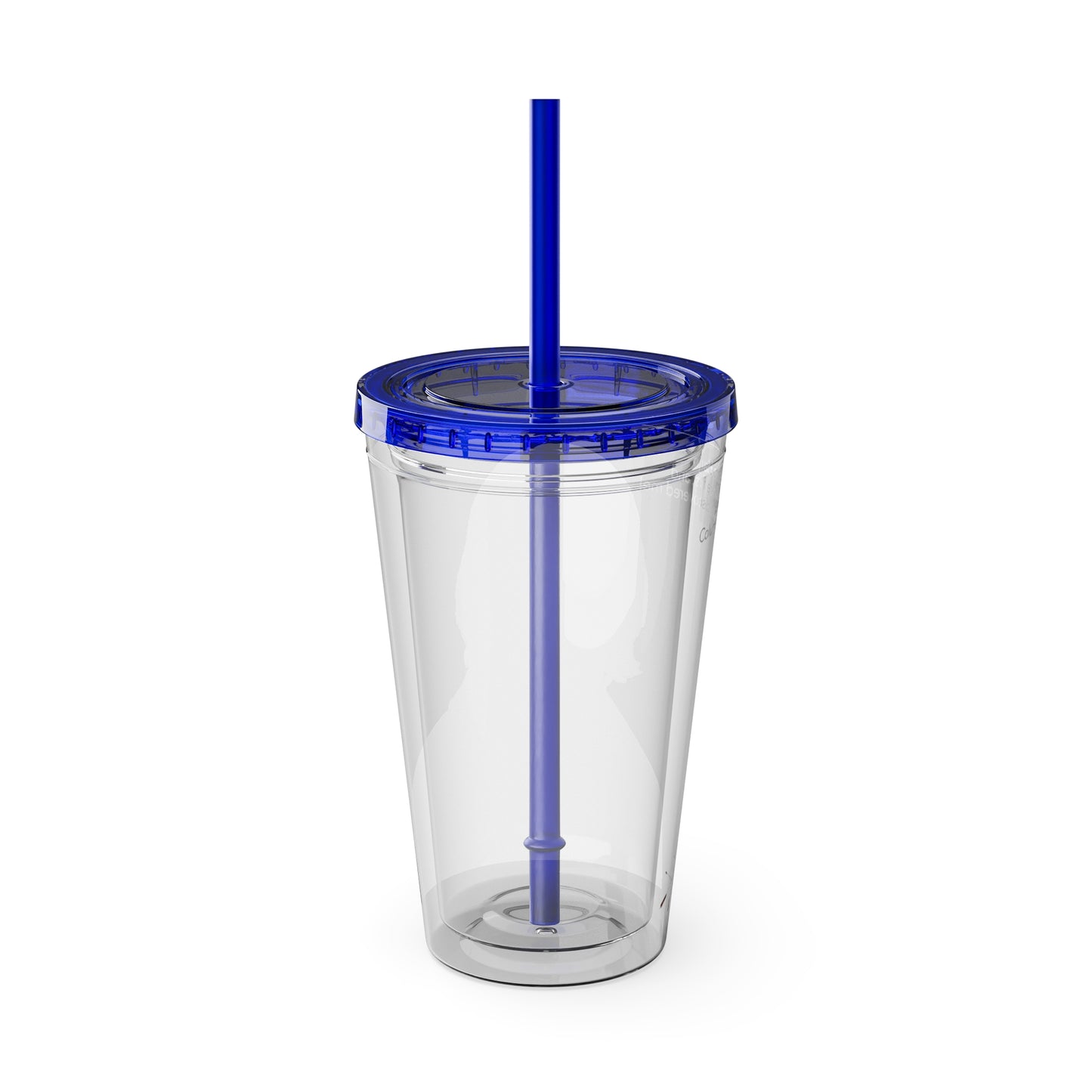 Chitto Harjo 16oz Portrait Tumbler with Straw — Historical Figure Illustration