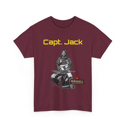 Capt. Jack Graphic Tee — Rebel Archer Vintage Arrow Back Print
