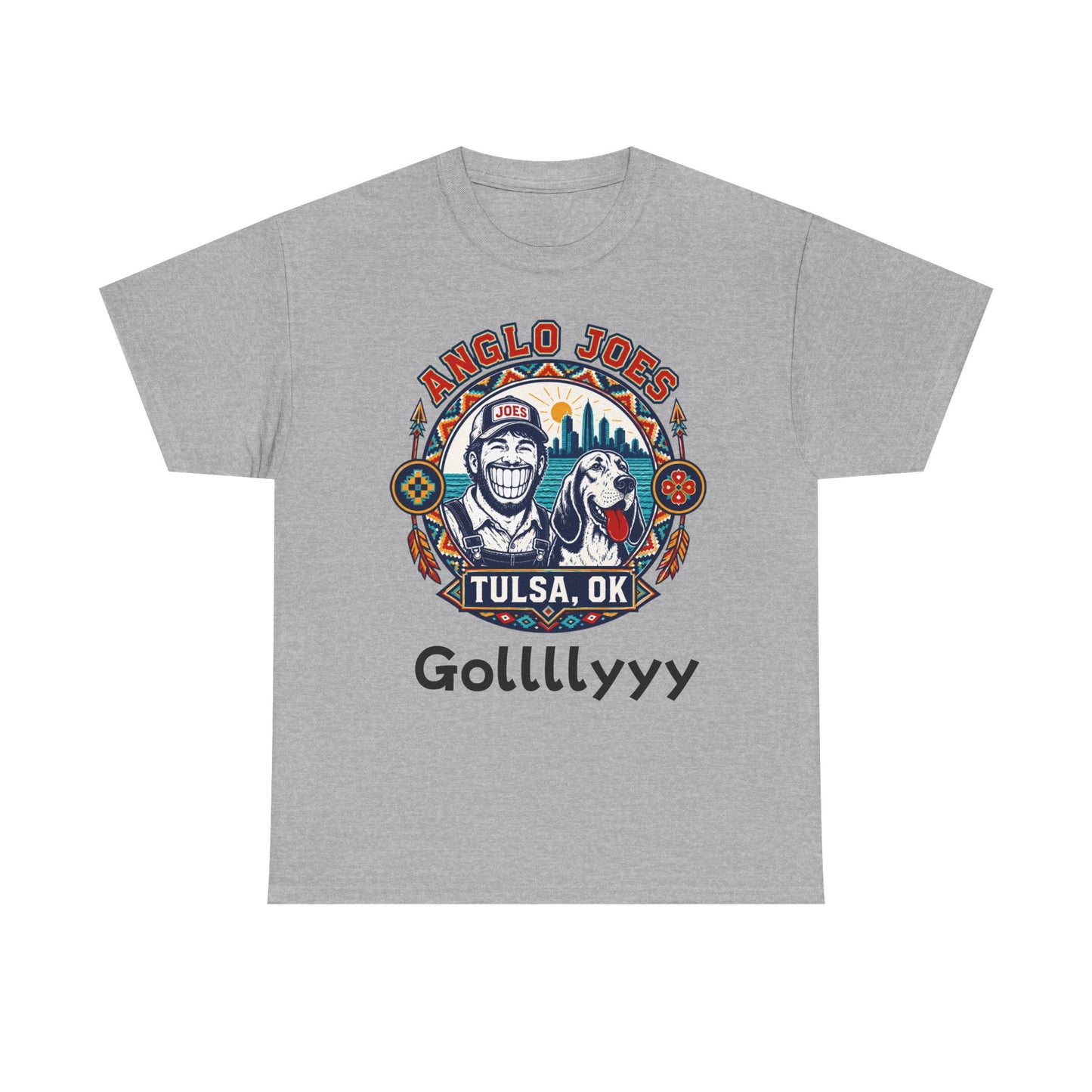 Anglo Joe’s Tulsa Tee Gollllyyyy — 'Gollllyyy' Retro Sports Graphic T-Shirt