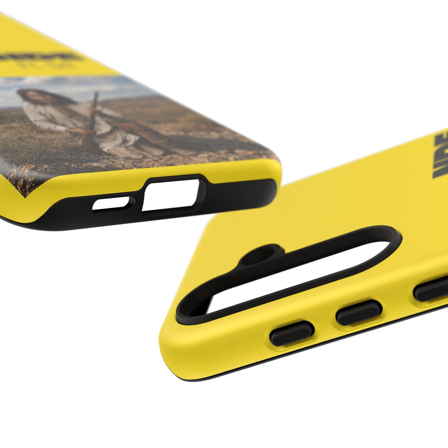 Ft. Sill Phone Case — Yellow ‘NDE Ft. Sill’ Desert Photo Protective Cover