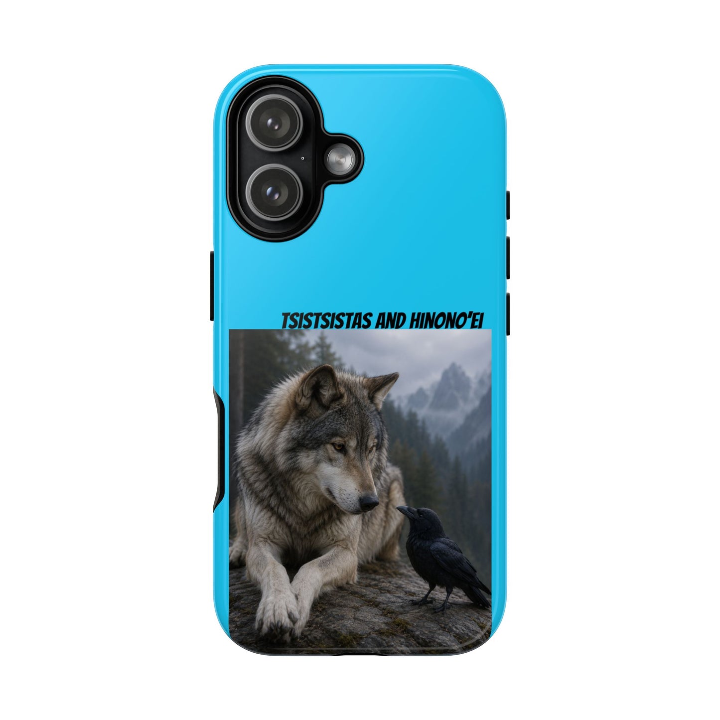 Cheyenne Arapaho Phone Case — 'Tsistsistas and Nihonnei' Protective Silicone Cover