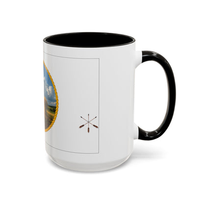 Muscogee Scenic Harvest Coffee Mug – Rustic Countryside Landscape 11oz/15oz