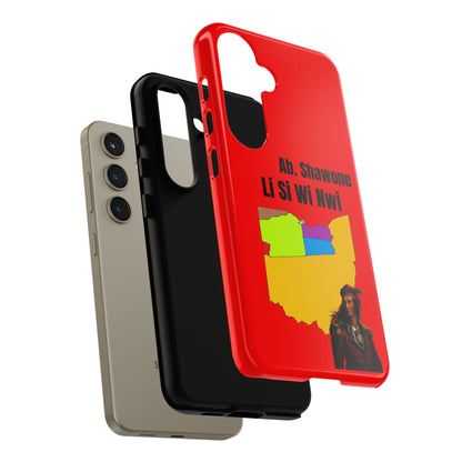 Absentee Shawnee homelands Phone Case — 'Li Si Wi Ni' Design