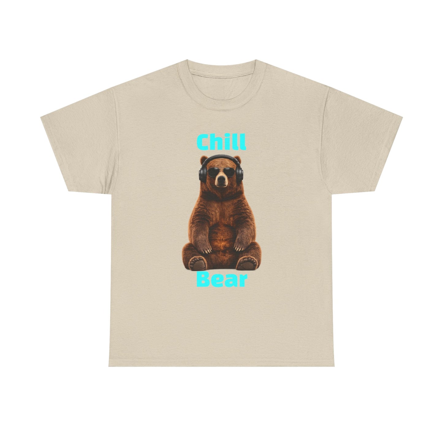 Chill Bear Tee — Cute Relaxed Bear Graphic T-Shirt