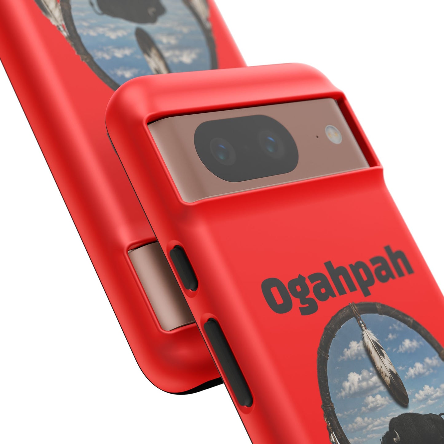 Quapaw Ogahpah Buffalo Phone Case — Native-Inspired Tough Case